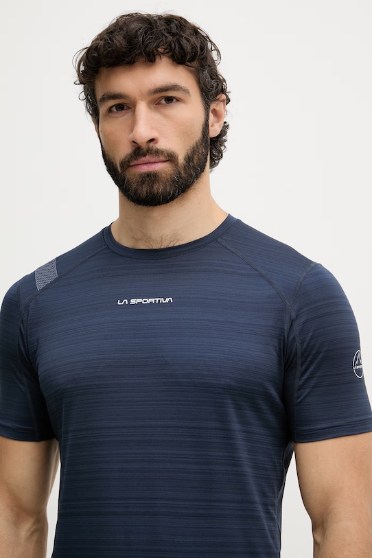 La Sportiva T-shirt sportowy męski Sunfire granatowy ZAST005