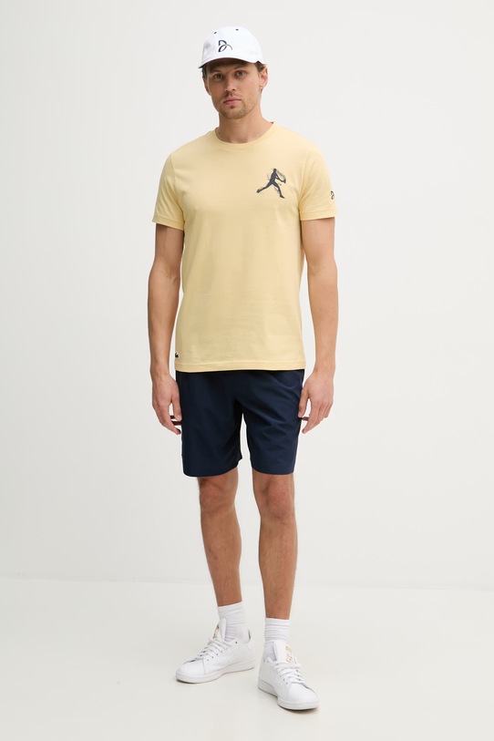 Lacoste T-shirt męski TH1044 żółty SS26