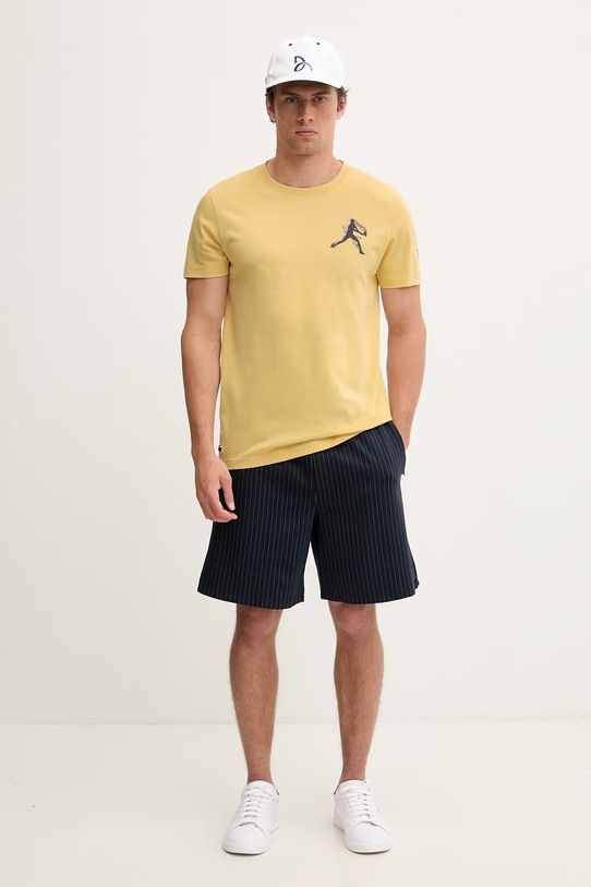 Lacoste T-shirt męski TH1044 żółty SS26