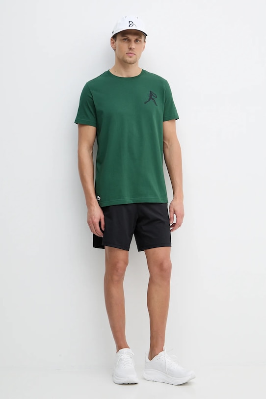 Lacoste t-shirt TH1044 zielony AW25