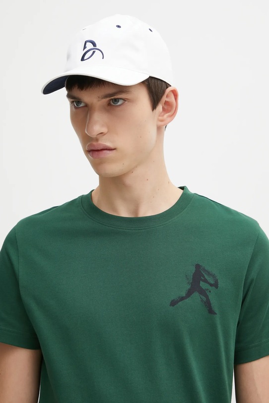 Lacoste t-shirt zielony TH1044