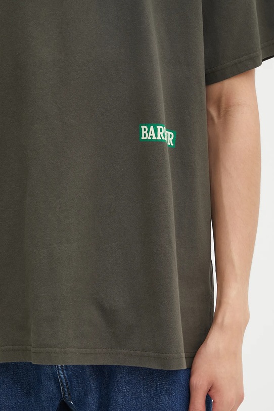 Βαμβακερό μπλουζάκι Barbour "Mr Solway" OS Graphic T-Shirt πράσινο MTS1488OL52