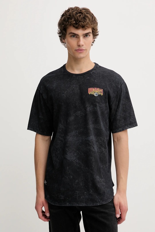 Odzież Von Dutch t-shirt bawełniany VD.1.H.TR.REAPER szary