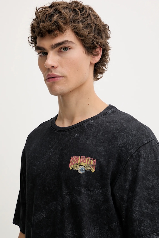 Von Dutch t-shirt bawełniany szary VD.1.H.TR.REAPER