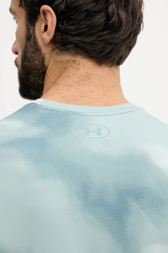 Under Armour t-shirt sportowy Energy 1383974 turkusowy