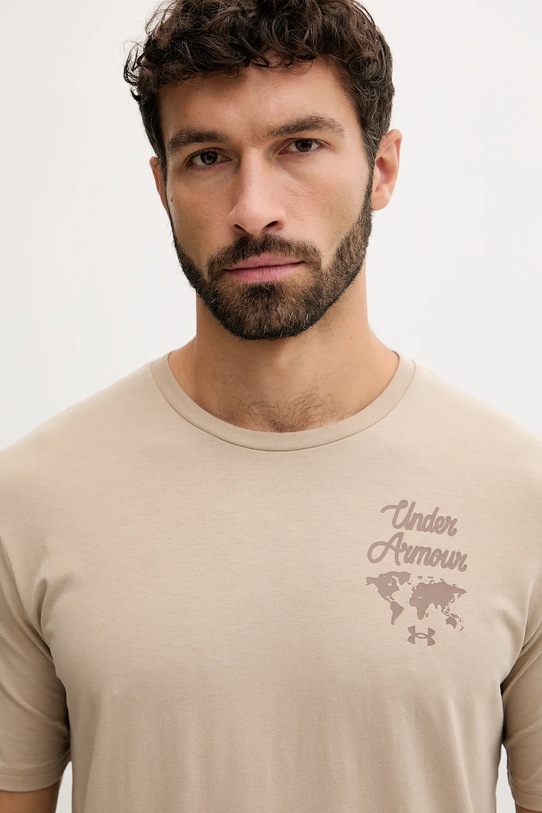 Tričko Under Armour béžová 6004143
