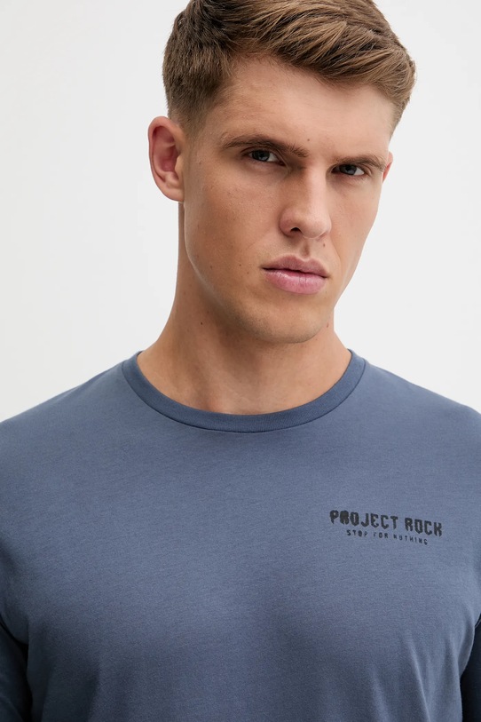 Under Armour t-shirt Project Rock niebieski 6005026