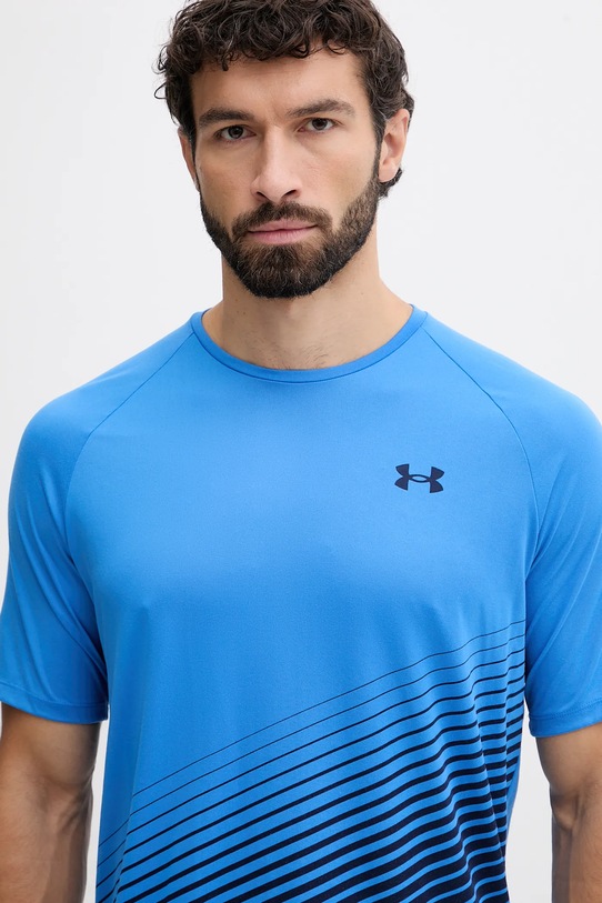 Under Armour t-shirt treningowy UA Tech Fade niebieski 6005916