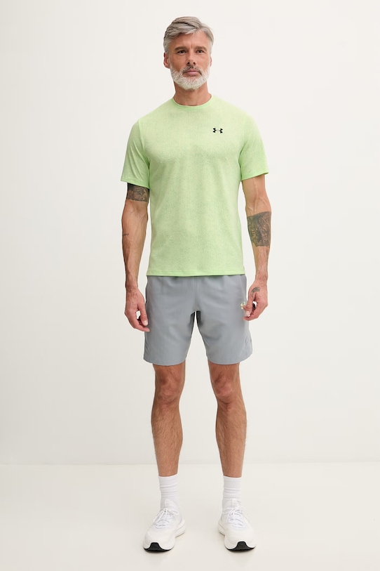 Under Armour tréninkové tričko pánské UA Tech 6005920 zelená SS26