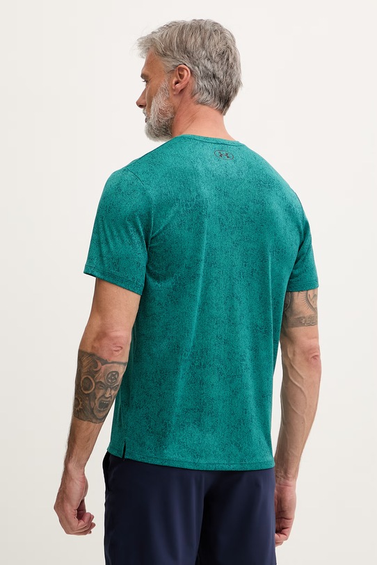 Odzież Under Armour T-shirt treningowy męski UA Tech 6005920 zielony