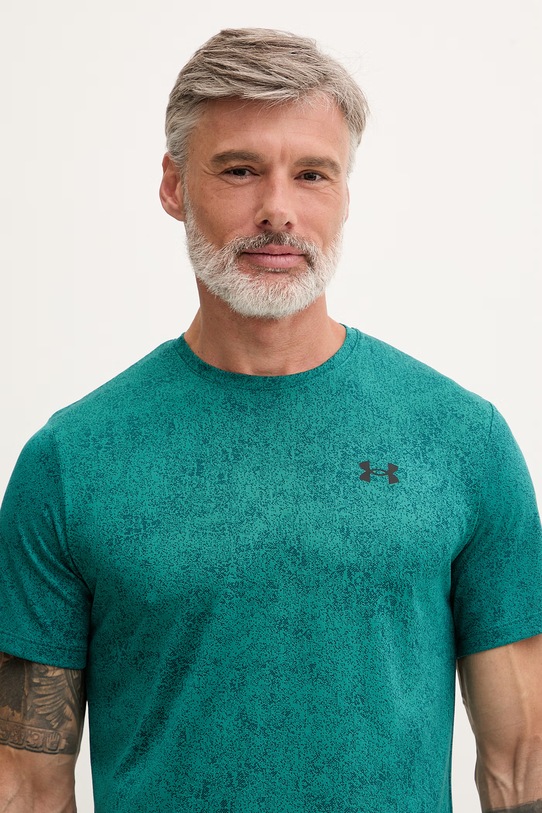 Under Armour T-shirt treningowy męski UA Tech zielony 6005920
