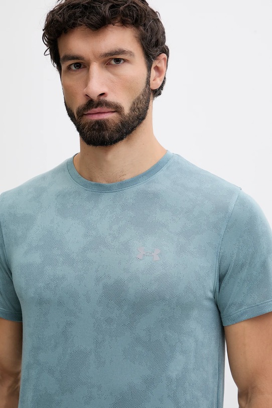 Under Armour t-shirt treningowy turkusowy 6006098
