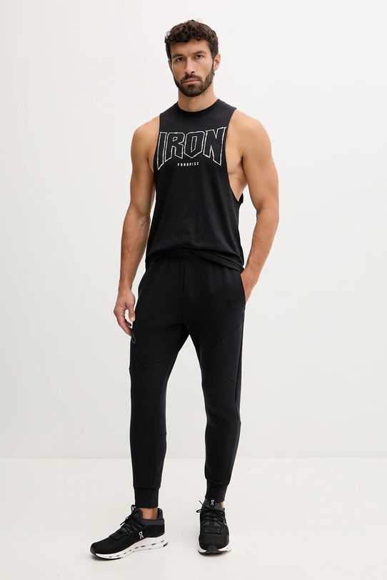 Under Armour top Project Rock 6006257 negru AW25