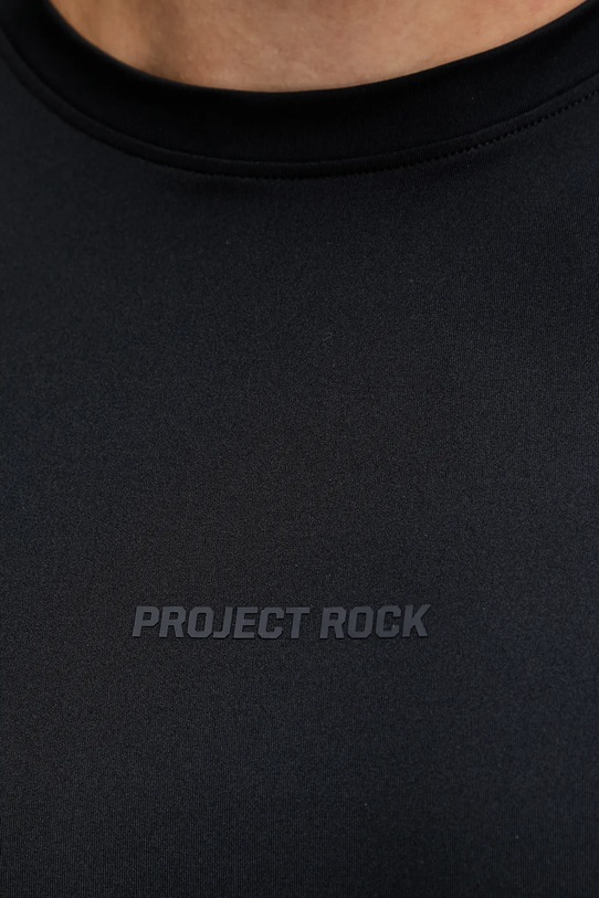 Under Armour t-shirt sportowy Project Rock 6007149 czarny