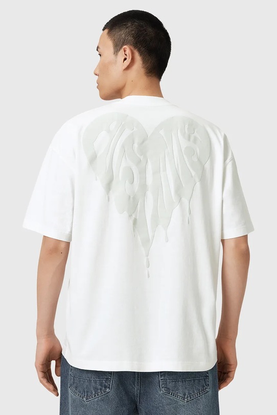 AllSaints t-shirt bawełniany TRIP biały M010PD