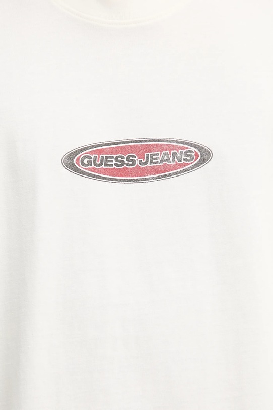 Guess Jeans t-shirt bawełniany M5BI29.K8FQ4 beżowy