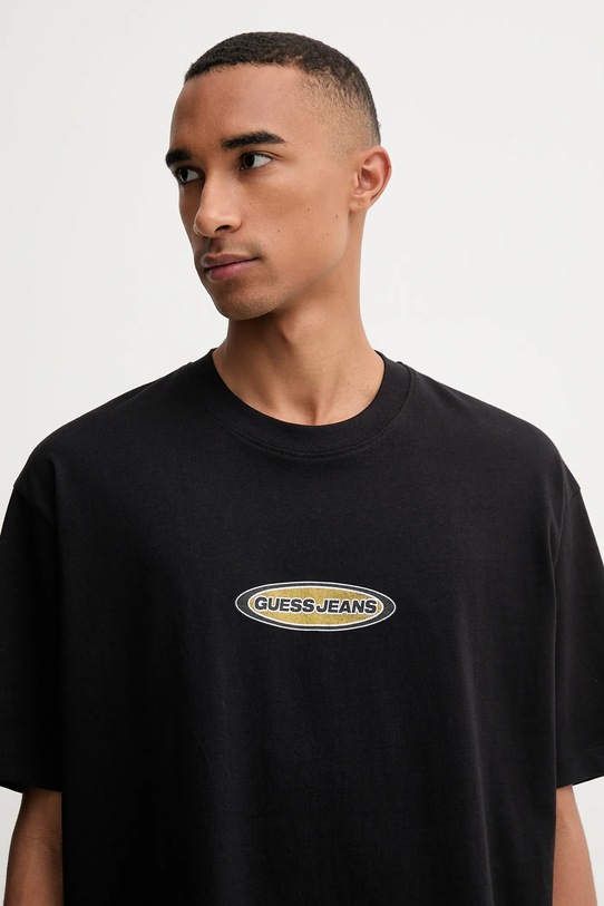 Guess Jeans t-shirt bawełniany czarny M5BI29.K8FQ4