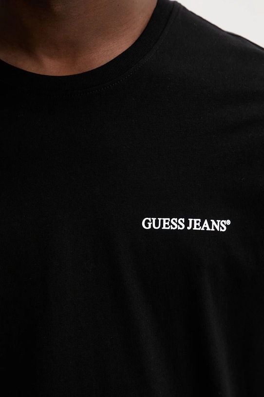 Бавовняна футболка Guess Jeans M5BI78.K8FQ4 чорний