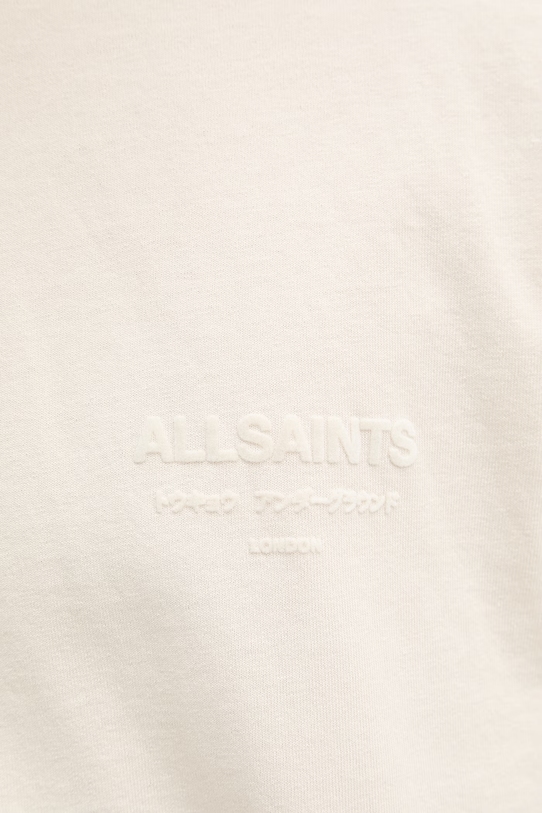 AllSaints t-shirt męski bawełniany XANDER M030JC beżowy
