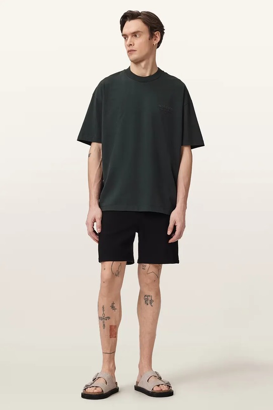 Odzież AllSaints t-shirt męski bawełniany XANDER M030JC szary