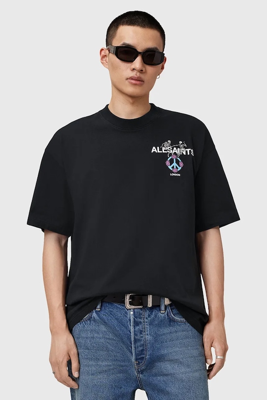AllSaints t-shirt bawełniany REINCARNATE M020PD
