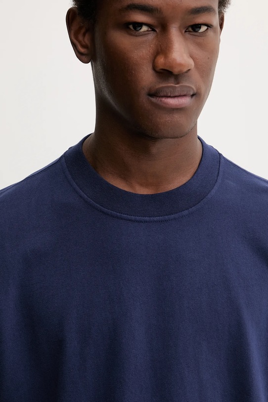 Abercrombie & Fitch t-shirt bawełniany granatowy KI124.5394.200