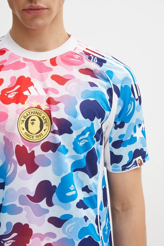 Tričko adidas Originals BAPE FB JERSEY modrá KA0040