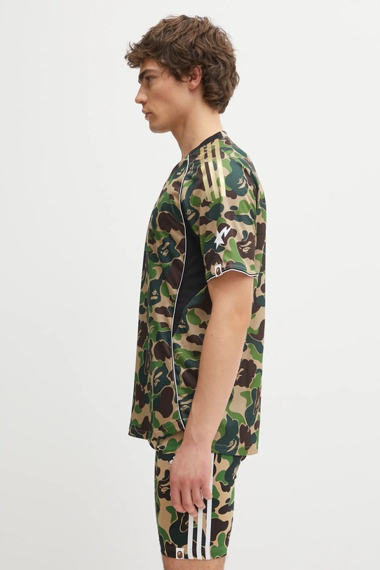 adidas Originals t-shirt BAPE FB JERSEY KB2202 zielony AW25