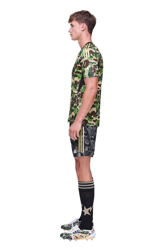 adidas Originals t-shirt BAPE FB JERSEY zielony KB2202