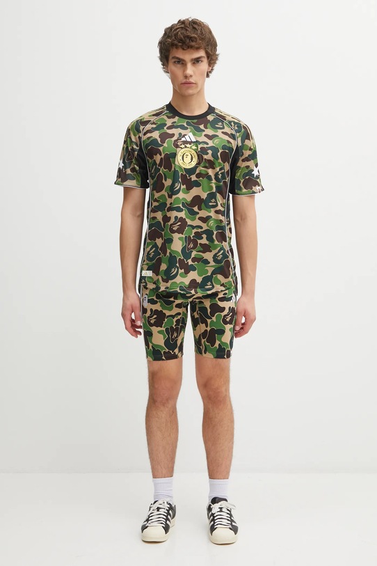 adidas Originals t-shirt BAPE FB JERSEY KB2202 zielony