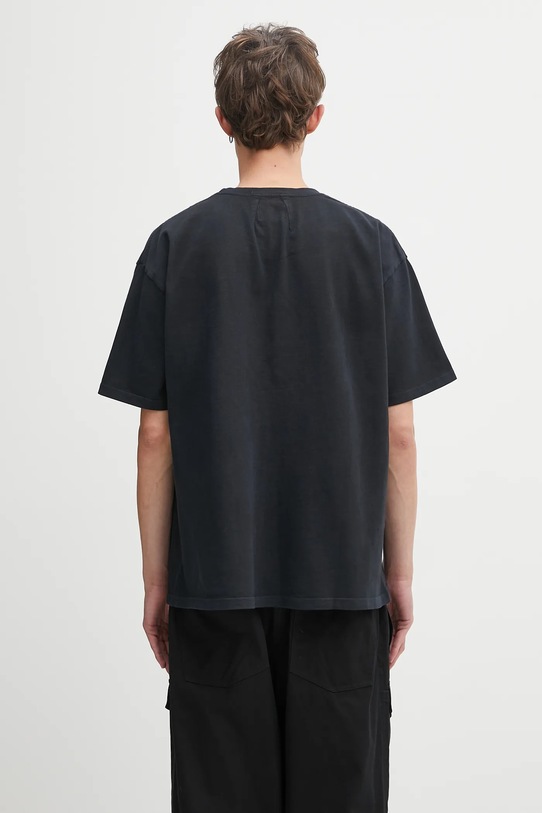 Abbigliamento RHUDE t-shirt in cotone International Racing Logo RHPF25TT10012 nero