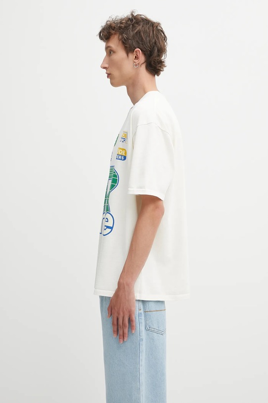 Bavlnené tričko RHUDE Roadway Racing RHPF25TT11012 béžová AW25