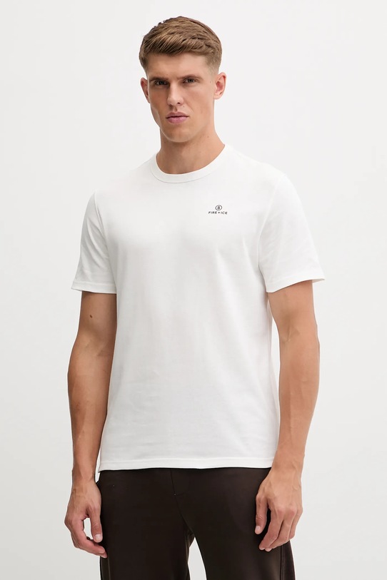 Odzież BOGNER Fire+Ice t-shirt bawełniany ADO 54369760 beżowy
