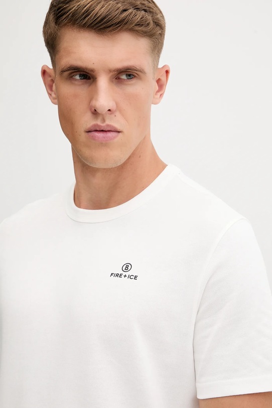 BOGNER Fire+Ice t-shirt bawełniany ADO beżowy 54369760