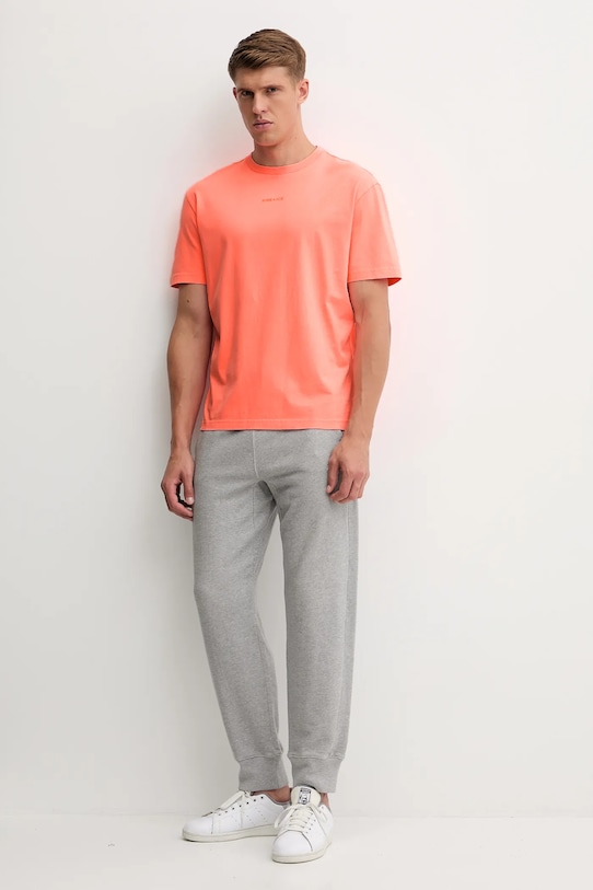 BOGNER Fire+Ice t-shirt bawełniany AVAN 54389608 pomarańczowy AW25