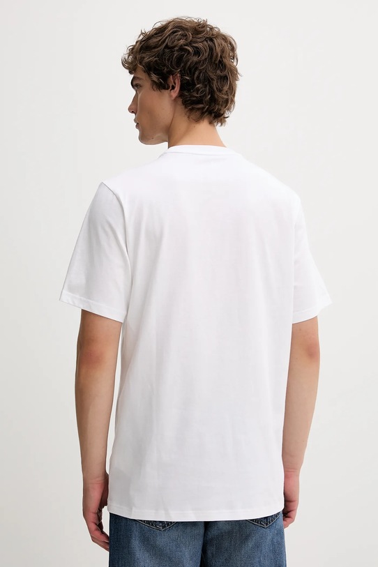 Odzież Converse t-shirt bawełniany BLUEY CVM5T501 biały