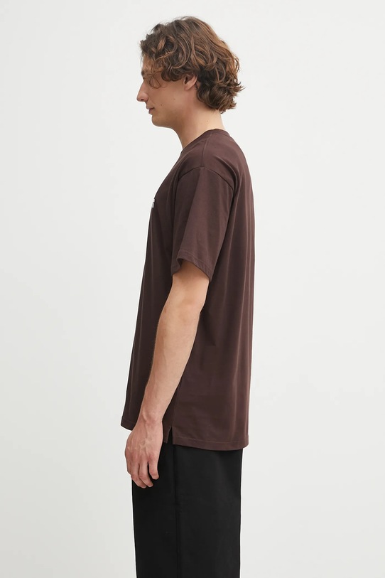 Carhartt WIP t-shirt bawełniany S/S Madison T-Shirt I033000.39GXX brązowy AW25