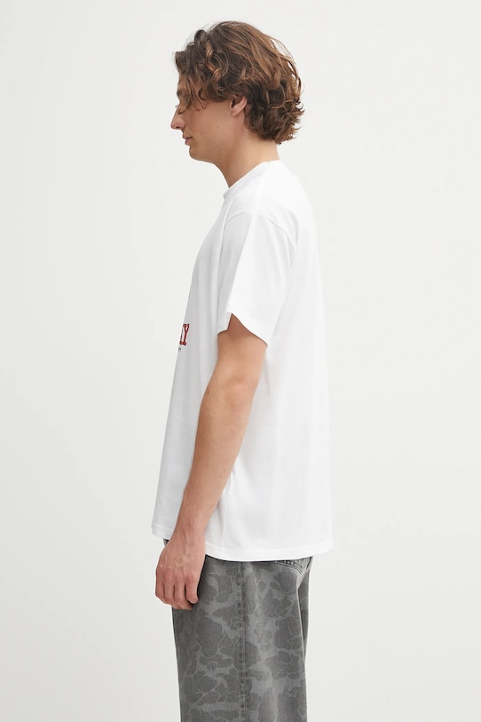 Carhartt WIP t-shirt bawełniany S/S Fairplay T-Shirt I035433.02XX biały AW25