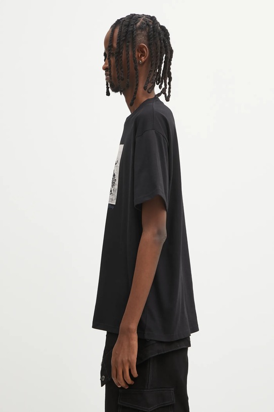 Pamučna majica Carhartt WIP S/S No Play T-Shirt I035452.89XX crna AW25