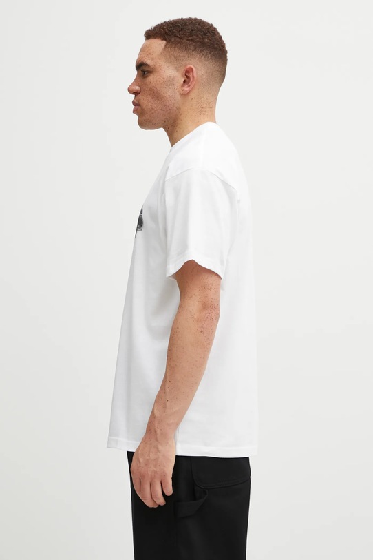 Carhartt WIP t-shirt bawełniany S/S Workers T-Shirt I035499.02XX biały AW25