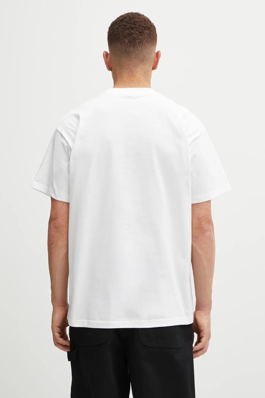Odzież Carhartt WIP t-shirt bawełniany S/S Workers T-Shirt I035499.02XX biały