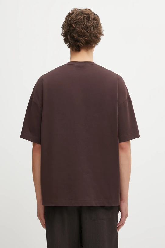 Одяг Бавовняна футболка Carhartt WIP S/S Work Pocket T-Shirt I035523.33HXX коричневий