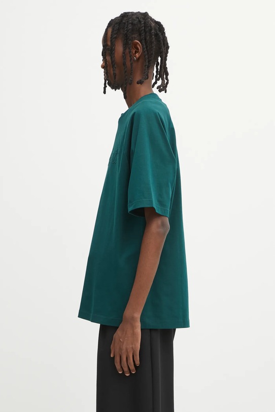 Carhartt WIP t-shirt bawełniany S/S Ray T-Shirt I035306.05AXX zielony AW25