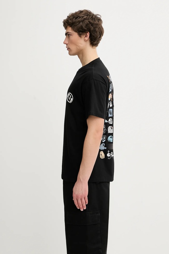 Carhartt WIP t-shirt bawełniany S/S C Logo Archive T-Shirt I035439.89XX czarny AW25