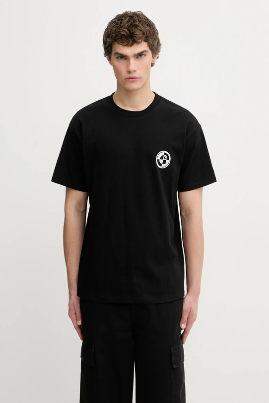 Odzież Carhartt WIP t-shirt bawełniany S/S C Logo Archive T-Shirt I035439.89XX czarny