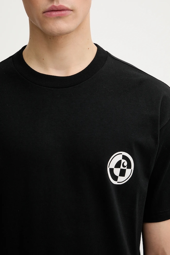 Carhartt WIP t-shirt bawełniany S/S C Logo Archive T-Shirt I035439.89XX czarny