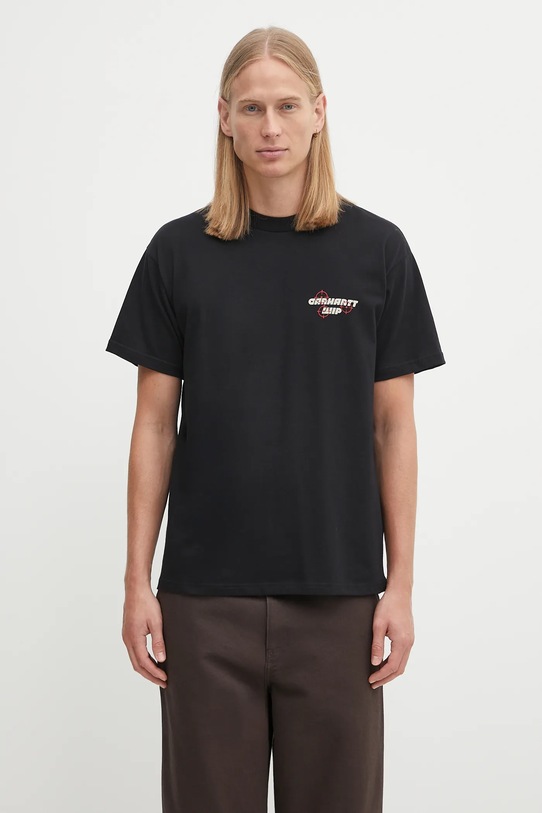 Oblečení Bavlněné tričko Carhartt WIP S/S Wiptopia T-Shirt I035492.89XX černá