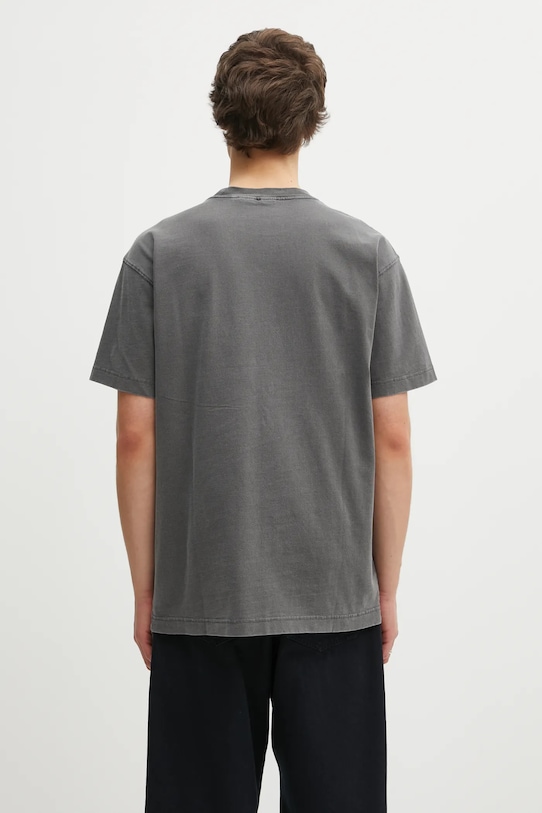 Odzież Carhartt WIP t-shirt bawełniany S/S Vista T-Shirt I030780.89GD szary