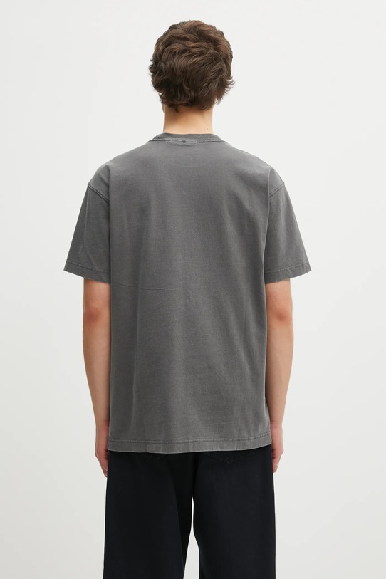 Odzież Carhartt WIP t-shirt bawełniany S/S Vista T-Shirt I030780.89GD szary