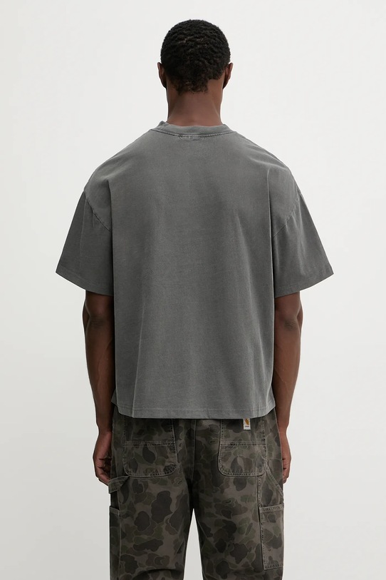 Odzież Carhartt WIP t-shirt bawełniany S/S Benton T-Shirt I035590.87GD szary